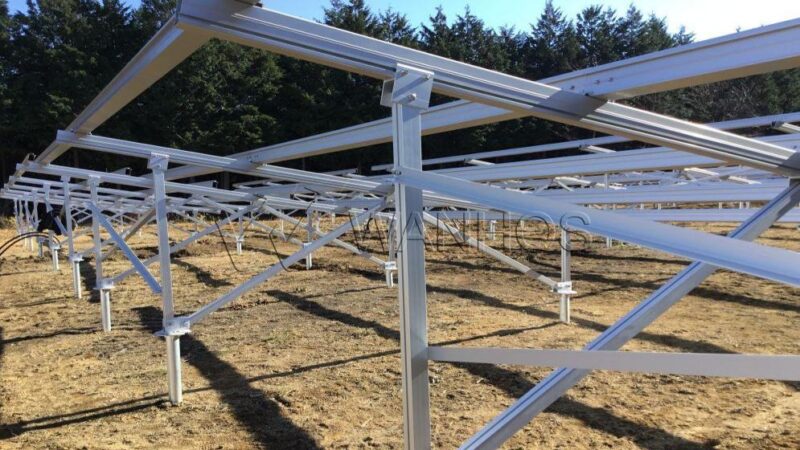 what materials are solar mounting brackets made of