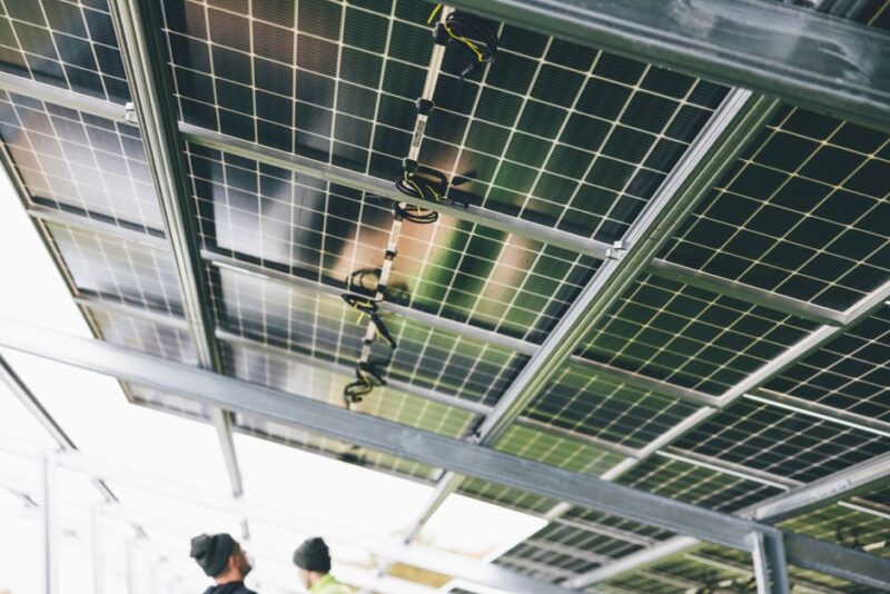 solar pergola