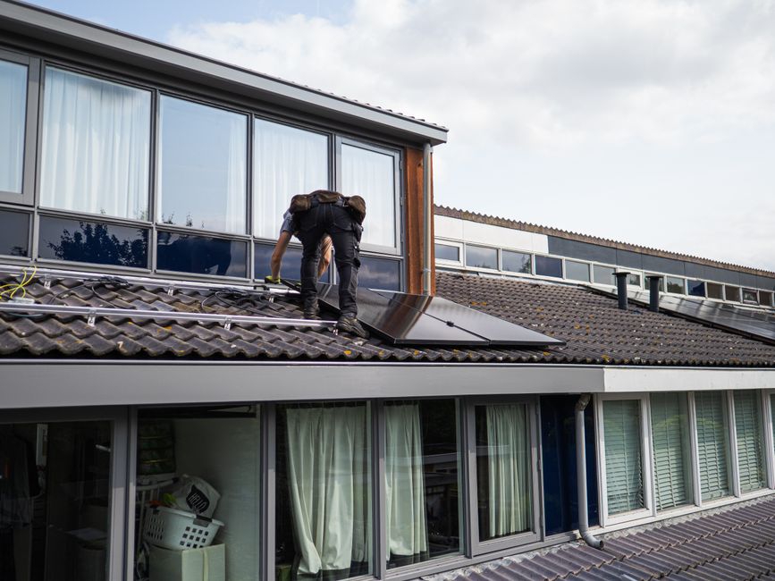 45 pitch roof solar mounting