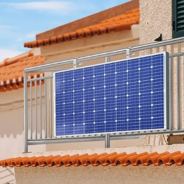 Balcony Solar Railing Mount for Concrete Balcony and EcoFlow Panels